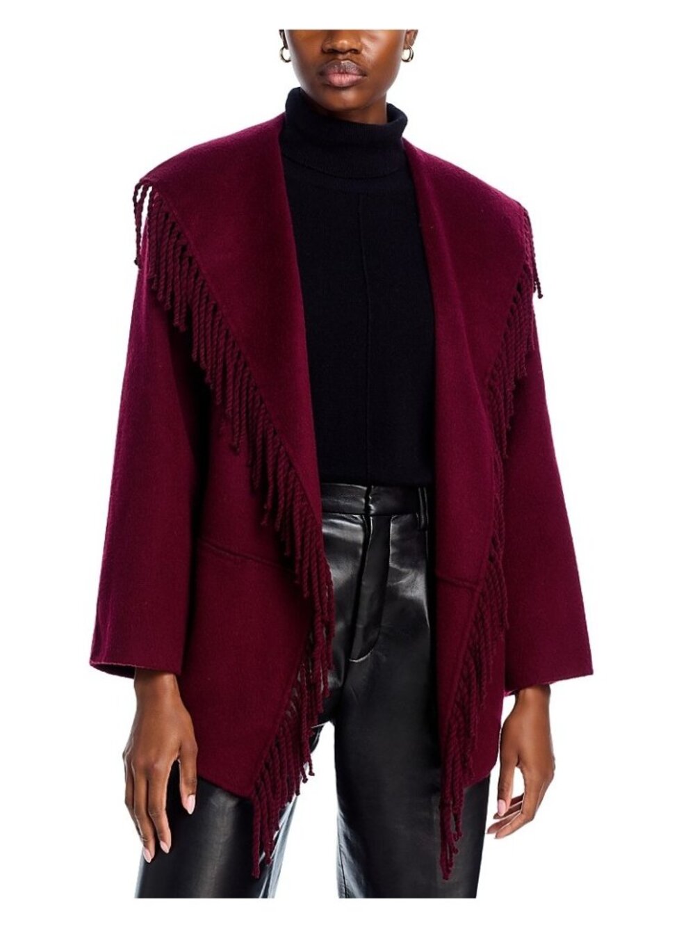Simkhai Rowen Fringe Jacket, Large NWT